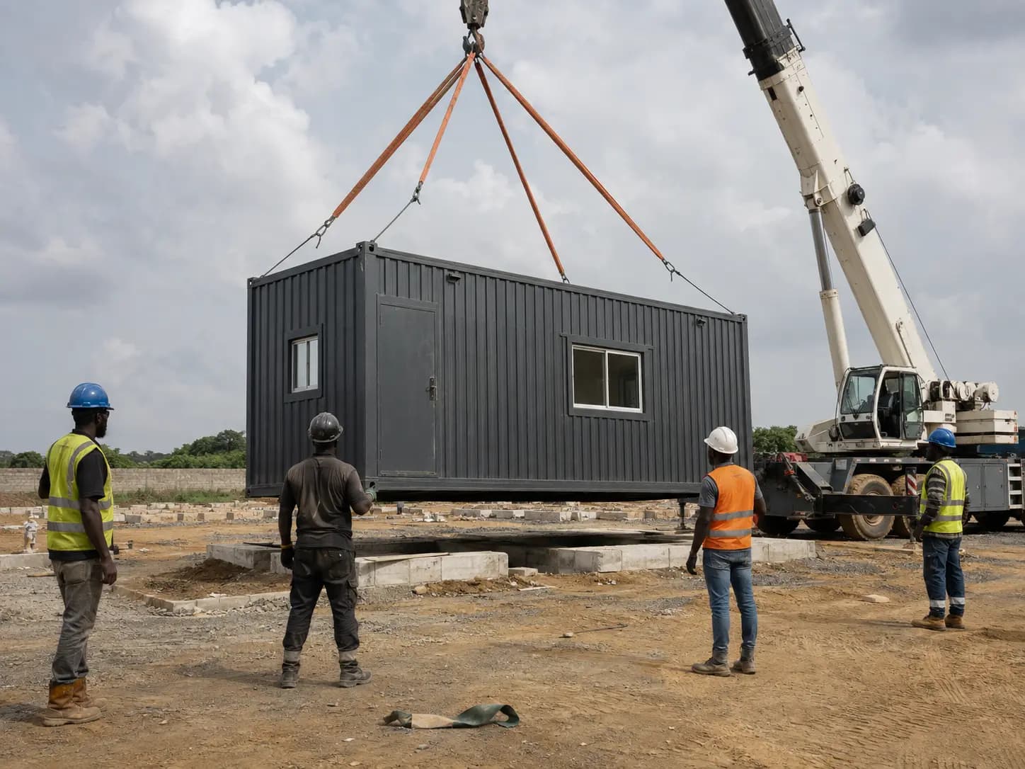 Prefabricated containers